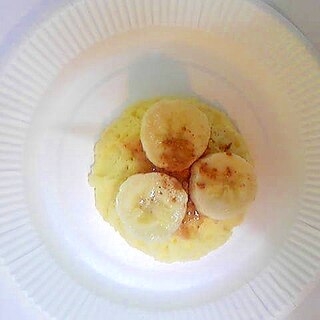 シナモン＆バナナ蒸しパン